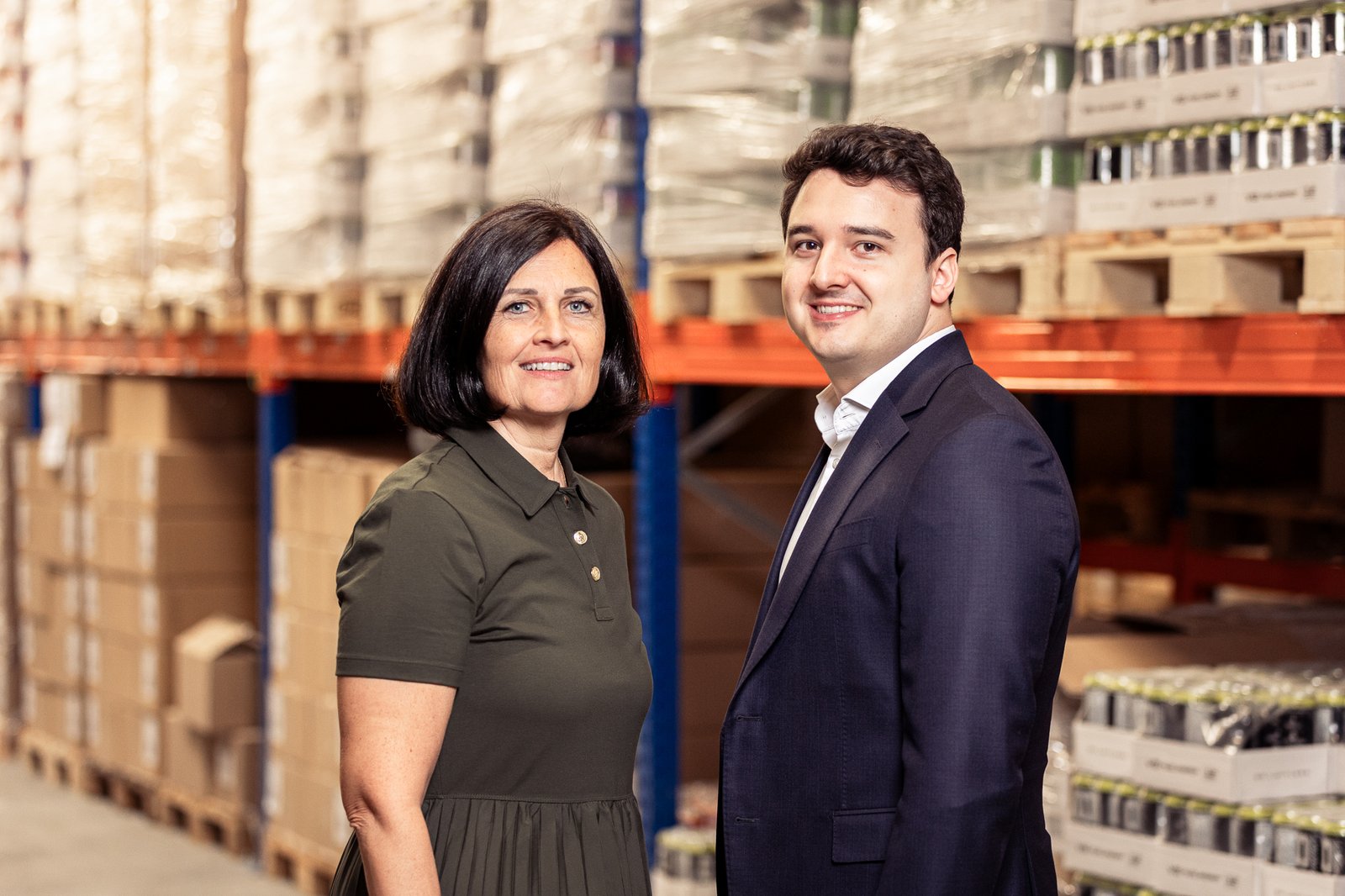 Zsuzsanna Schenk és Metin Öllinger, a SUXESS LOGISTIC ügyvezetői